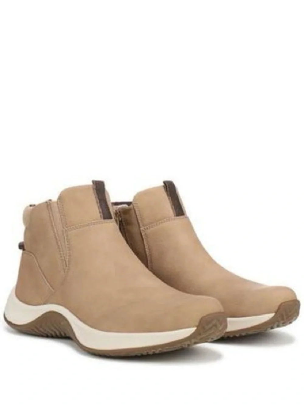 Ryka Embrace Water Repellent Ankle Boots Sneaker Booties Tan Casual Size 8